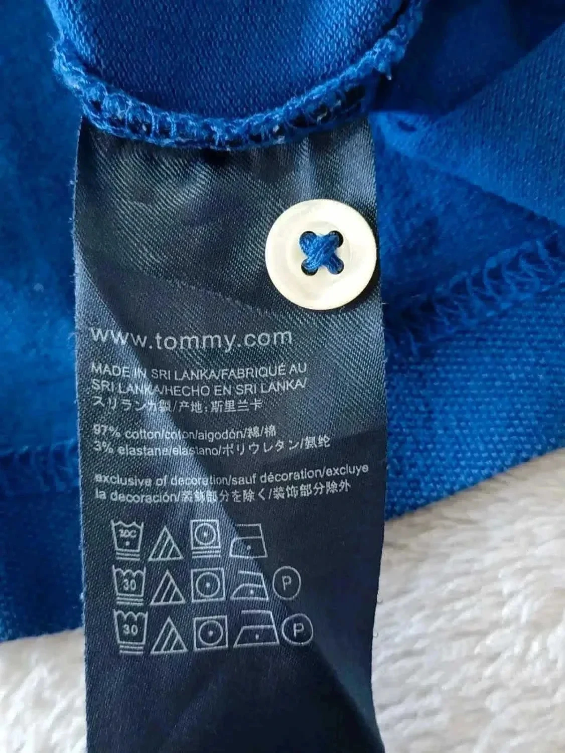 Polo Tommy Hilfiger azul Talla L – photo 10
